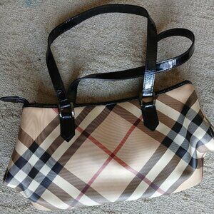 Authentic Burberry Nova Check Tote Bag - Excellent Condition